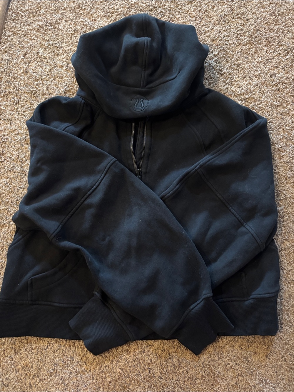 lululemon athletica Black Full-Zip Hoodie